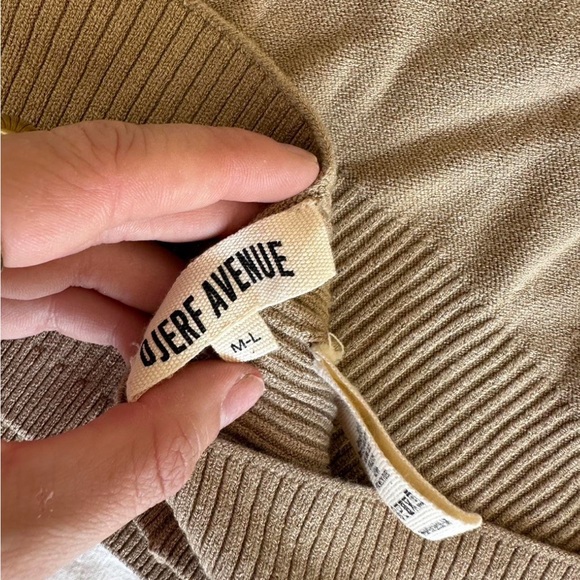 *RARE* Djerf Avenue Halter Neck Top Toffee M/L - Picture 5 of 6